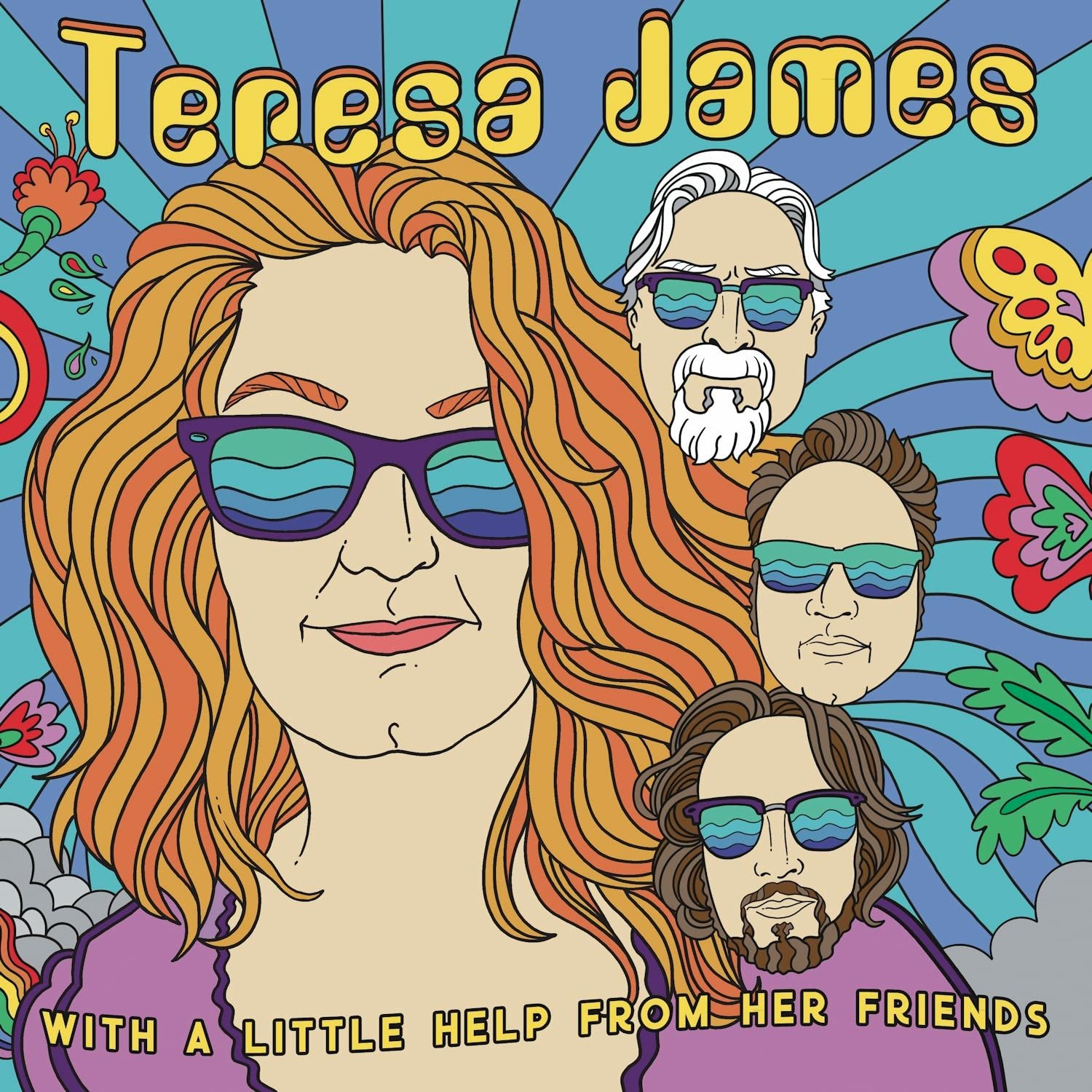 CD Shop - TERESA JAMES WITH A LITTLE HELP FRO...