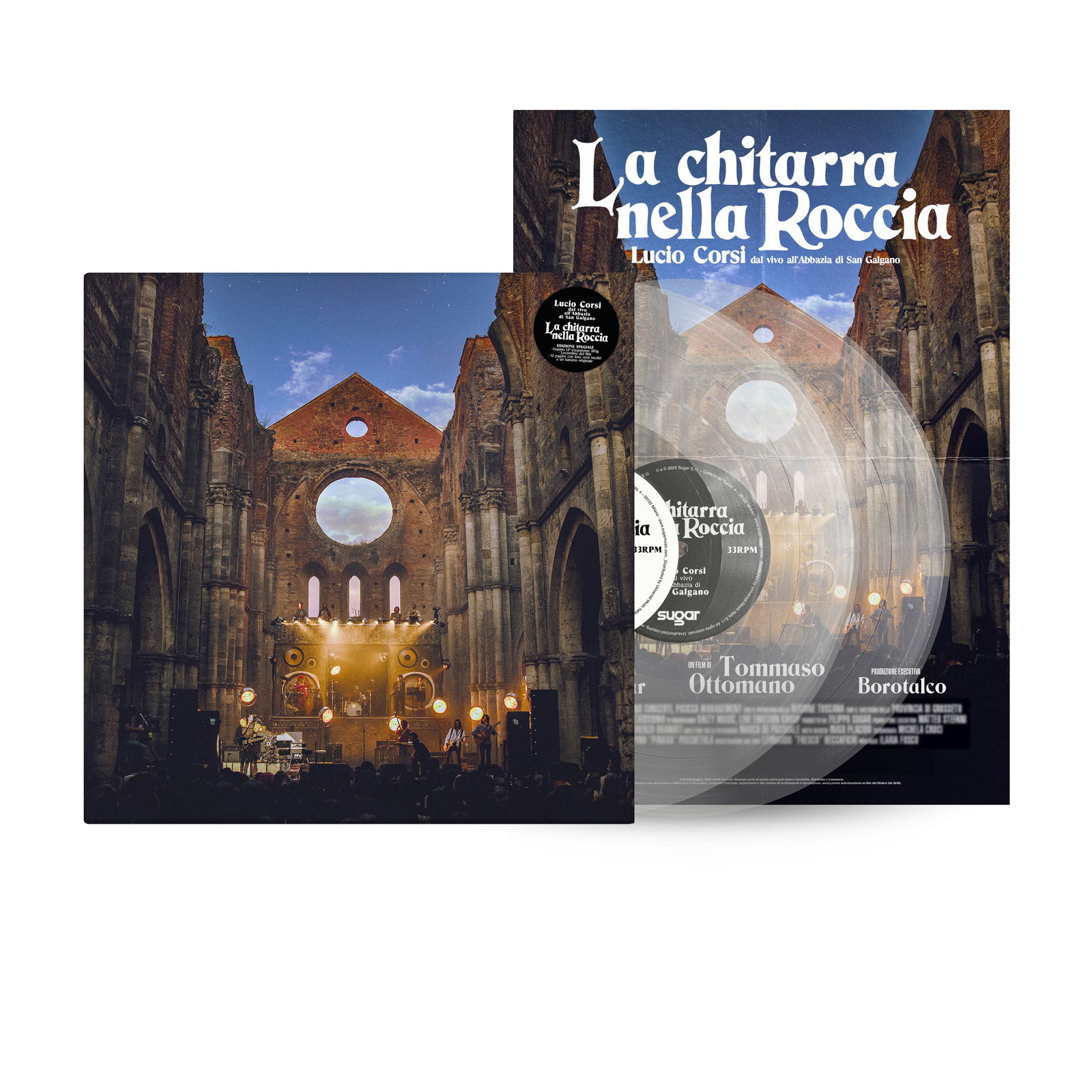 CD Shop - LUCIO CORSI LA CHITARRA NELLA ROCCIA