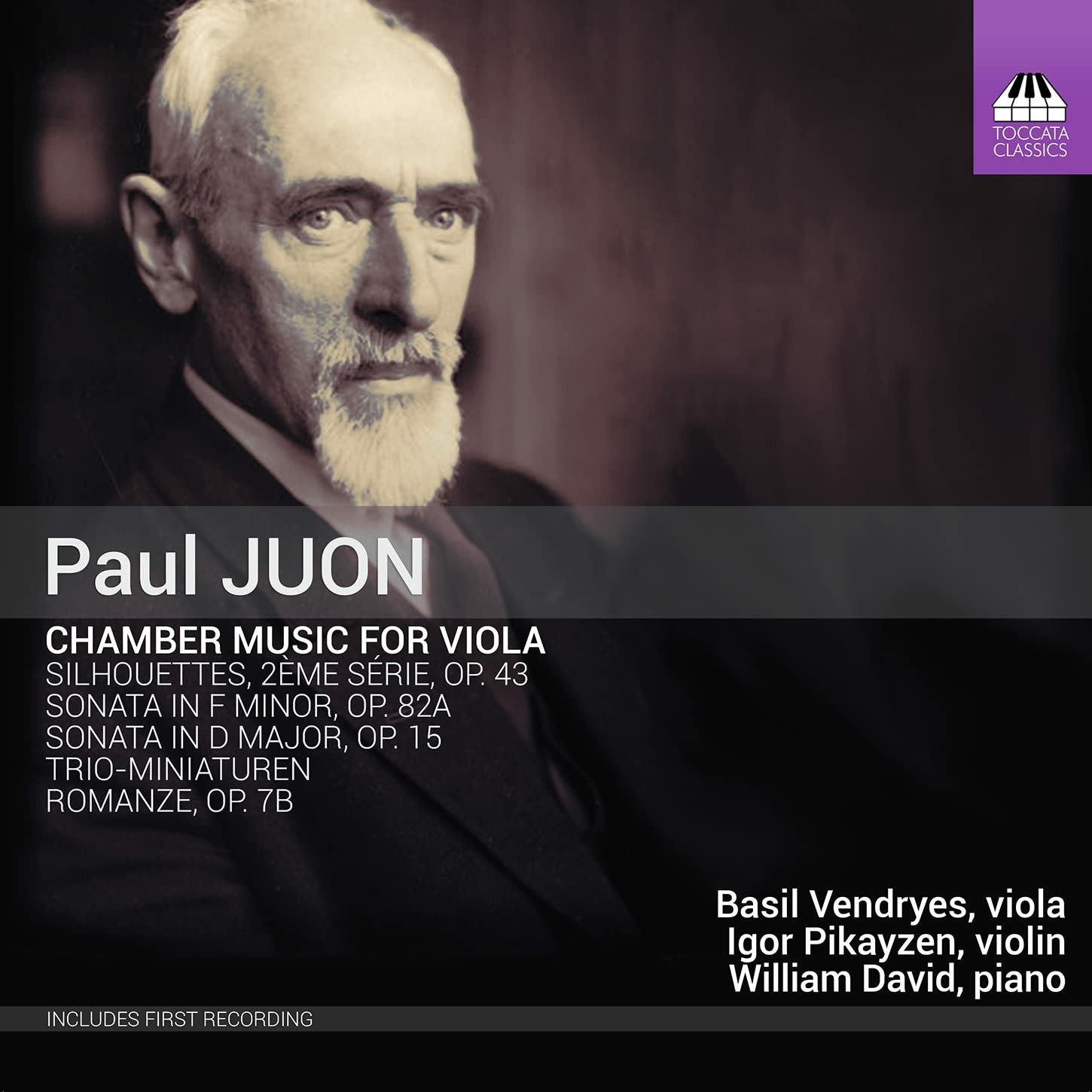 CD Shop - BASIL VENDRYES PAUL JUON: CHAMBER MUS...
