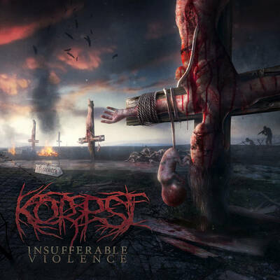 CD Shop - KORPSE INSUFFERABLE VIOLENCE RED LTD.