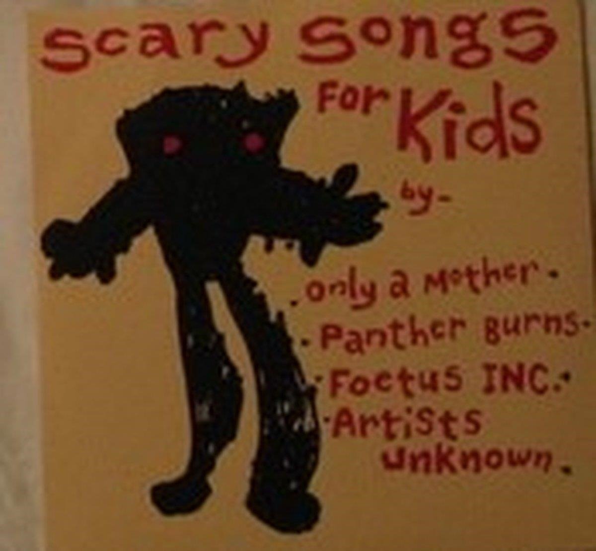 CD Shop - VARIOUS ARTISTS SCARY SONGS FOR KIDS