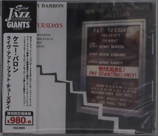 CD Shop - KENNY BARRON LIVE AT FAT TUESDAYS
