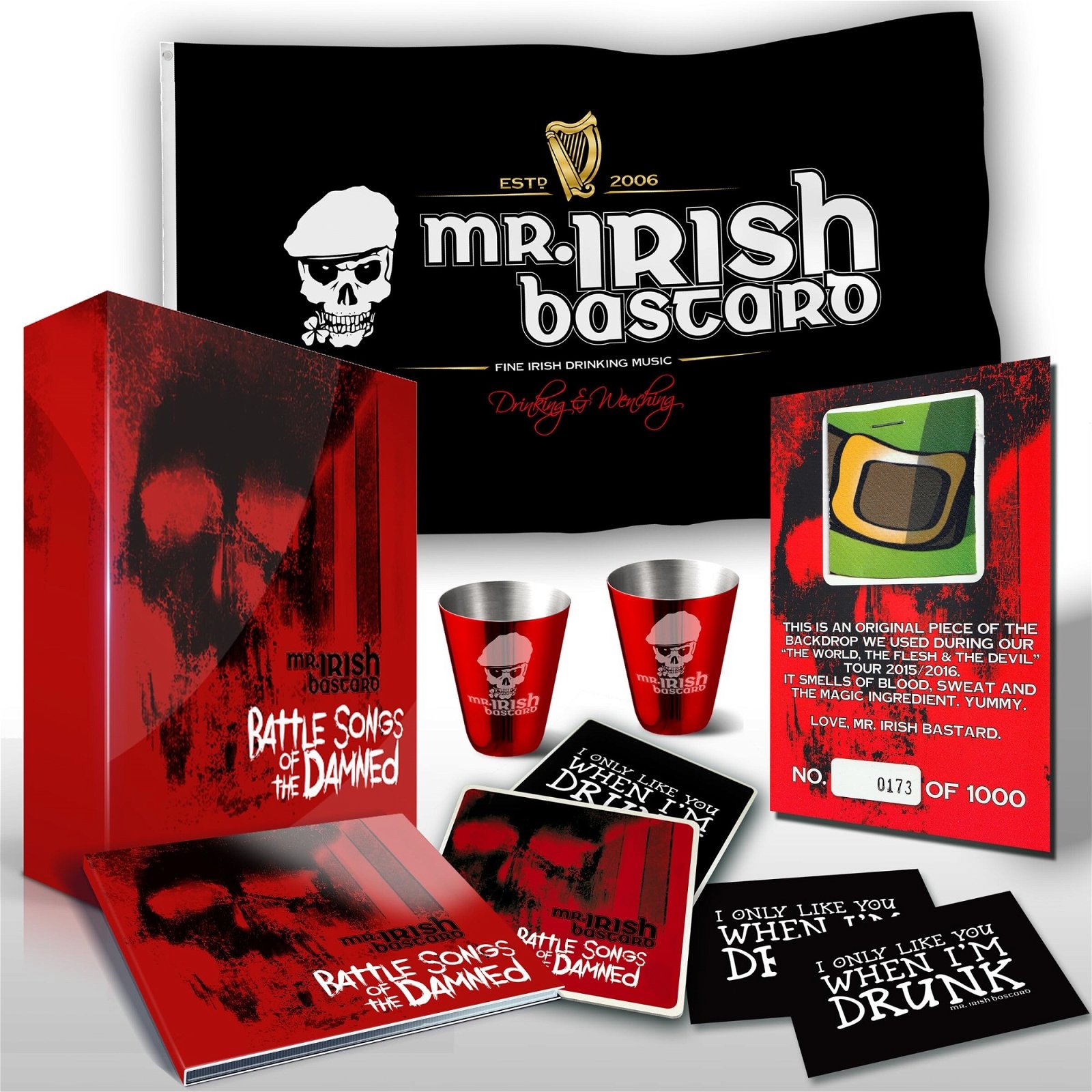 CD Shop - MR. IRISH BASTARD BATTLE SONGS OF THE DA...