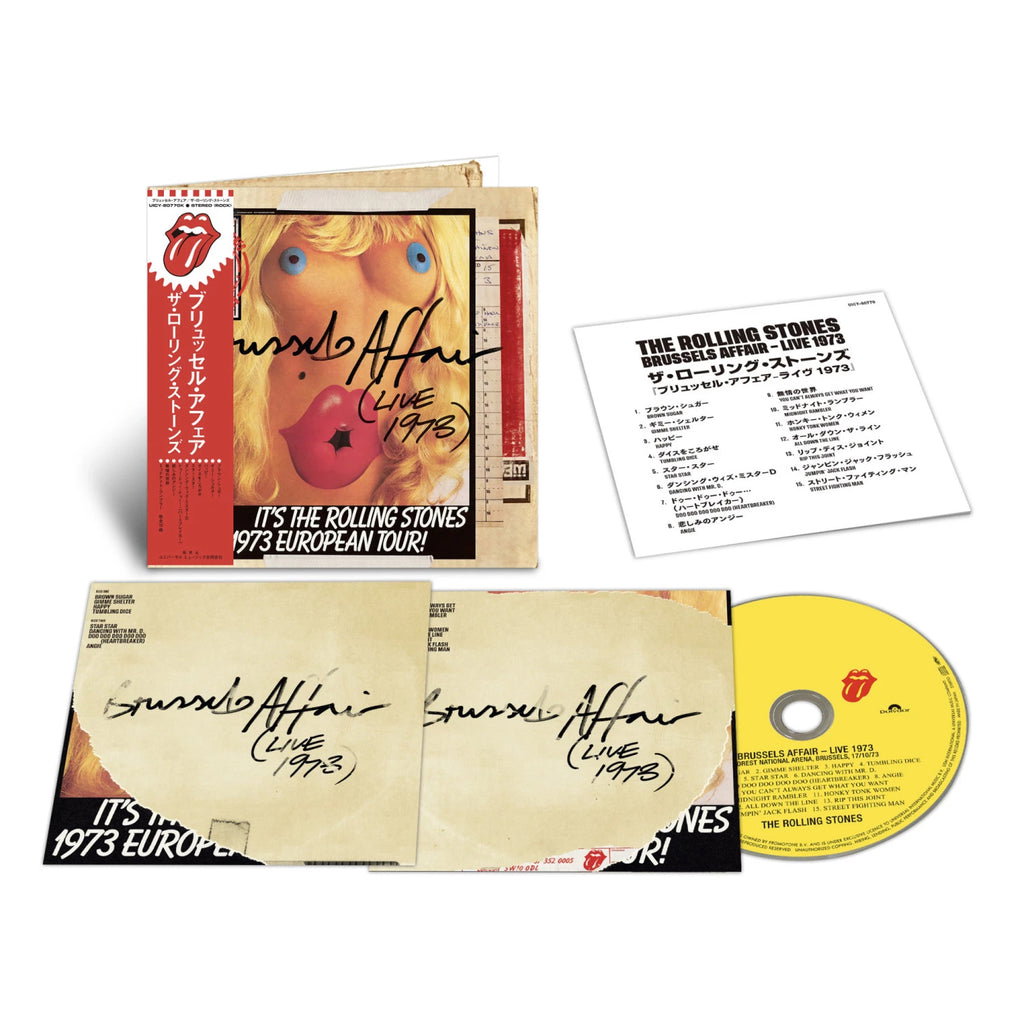 CD Shop - THE ROLLING STONES BRUSSELS AFFAIR (LIVE 1973