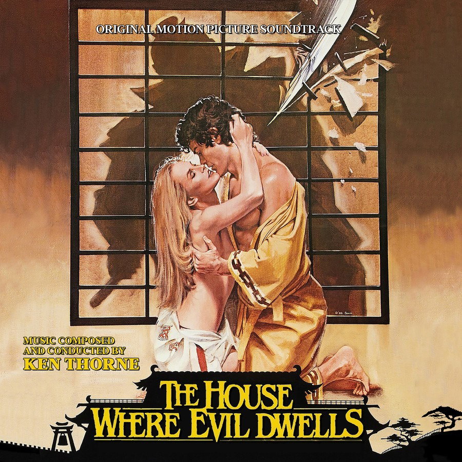 CD Shop - KEN THORNE THE HOUSE WHERE EVIL DWELLS - ORIGINAL SOUNDTRACK