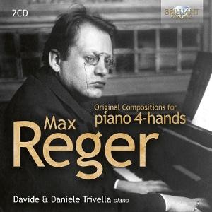CD Shop - DAVIDE & DANIELE TRIVELLA MAX REGER: ORIGINAL CO...