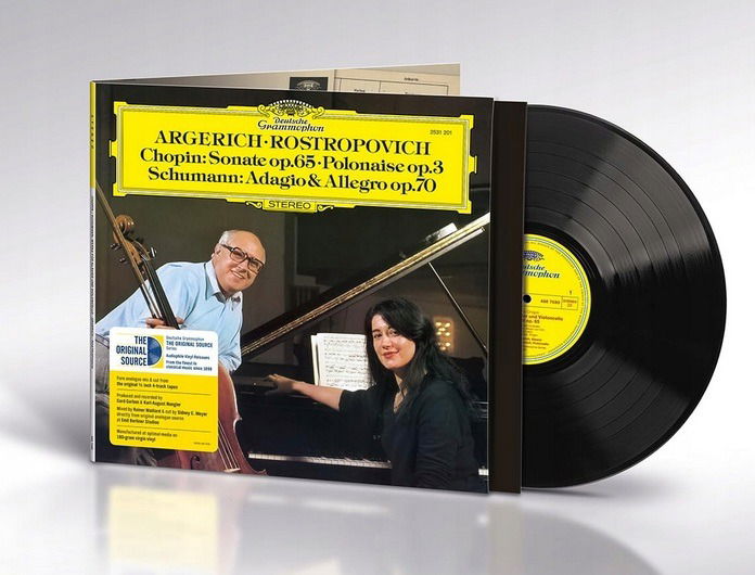 CD Shop - ROSTROPOVICH/ARGERICH SONATA/POLONAISE/ADAGIO
