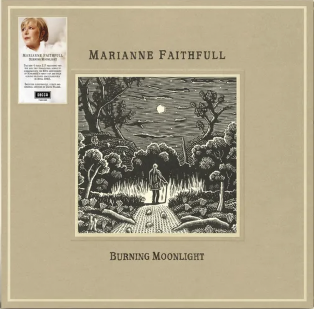 CD Shop - FAITHFULL MARIANNE BURNING MOONLIGHT