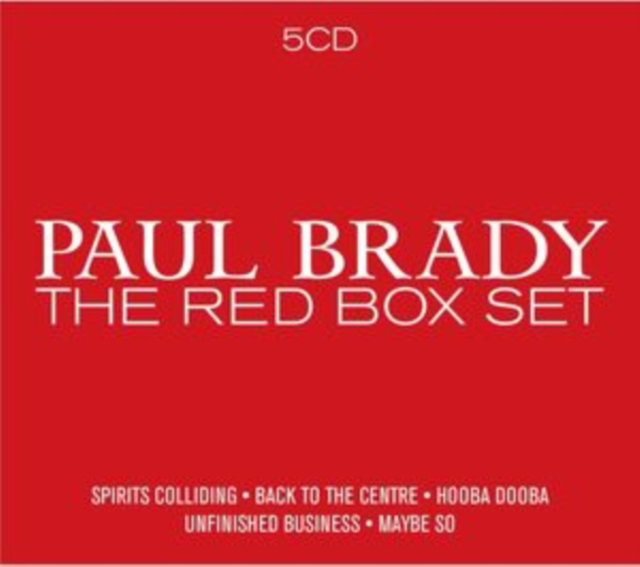CD Shop - PAUL BRADY RED BOX SET