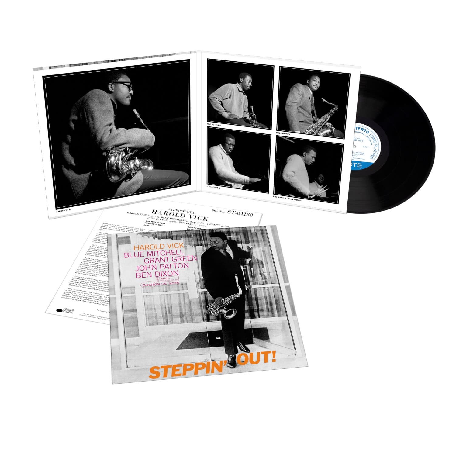 CD Shop - VICK HAROLD STEPPIN\