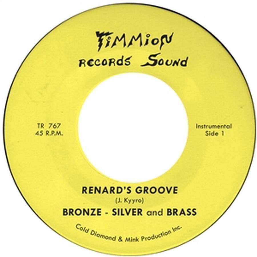 CD Shop - BRONZE, SILVER & BRASS 7-RENARD S GROOVE