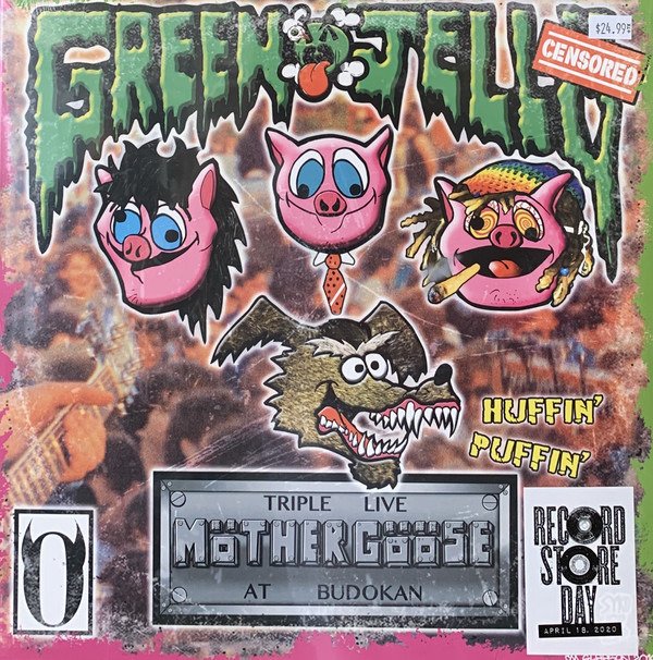 CD Shop - GREEN JELLY TRIPLE LIVE MOTHER GOO...