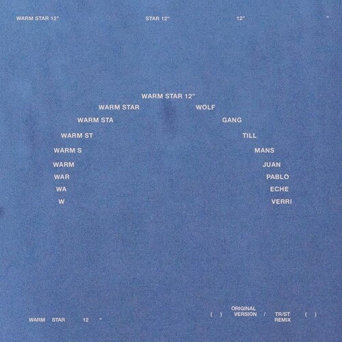 CD Shop - WOLFGANG TILLMANS,JUAN PABLO ECHEVERRI \"WARM STAR 12\"\"\"
