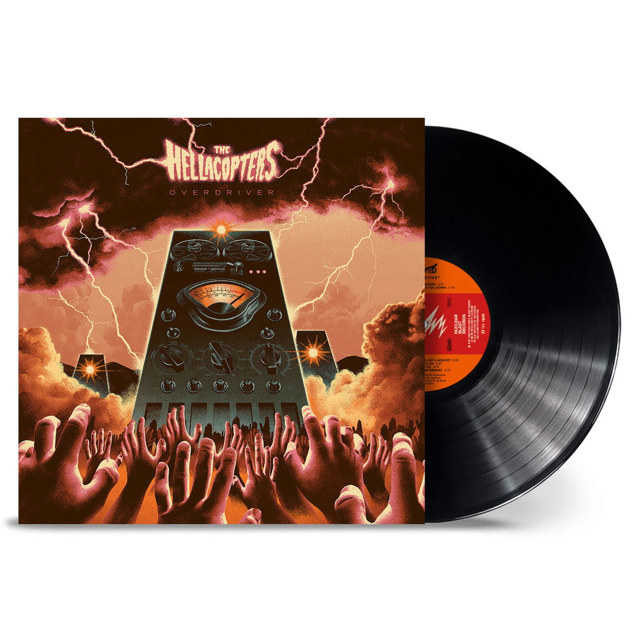 CD Shop - THE HELLACOPTERS OVERDRIVER