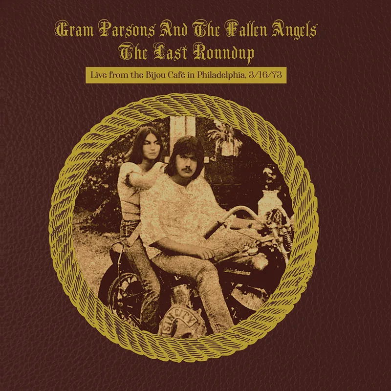 CD Shop - GRAM & THE FALLEN ANGELS PARSONS LAST ROUNDUP -BLACK FR-