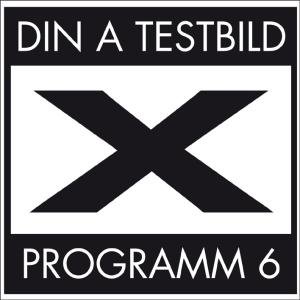 CD Shop - DIN A TESTBILD PROGRAMM 6