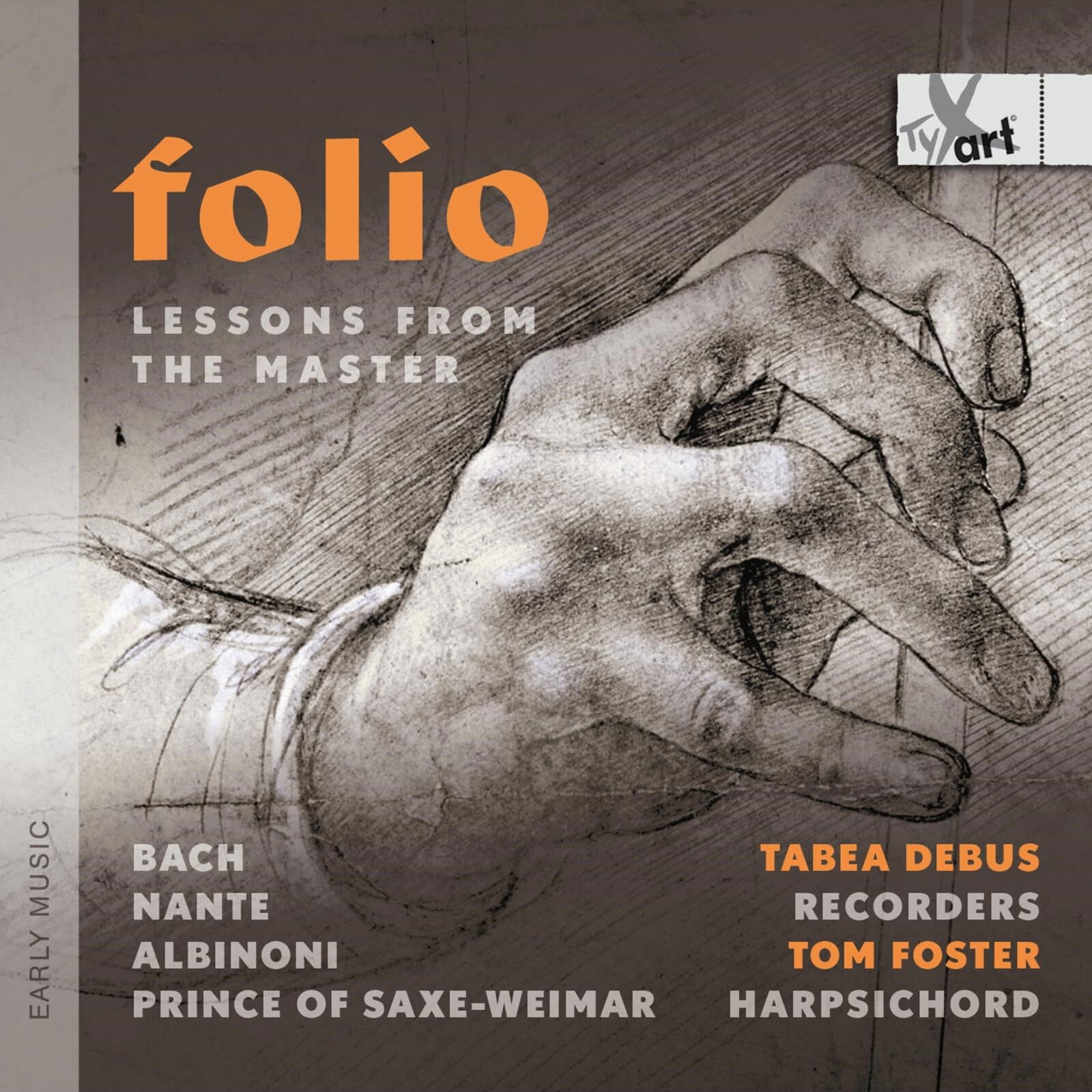 CD Shop - TABEA DEBUS,TOM FOSTER BACH: FOLIO: LESSONS F...