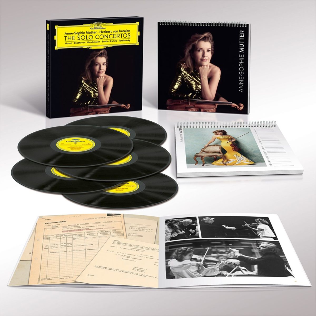 CD Shop - MUTTER THE SOLO CONCERTOS