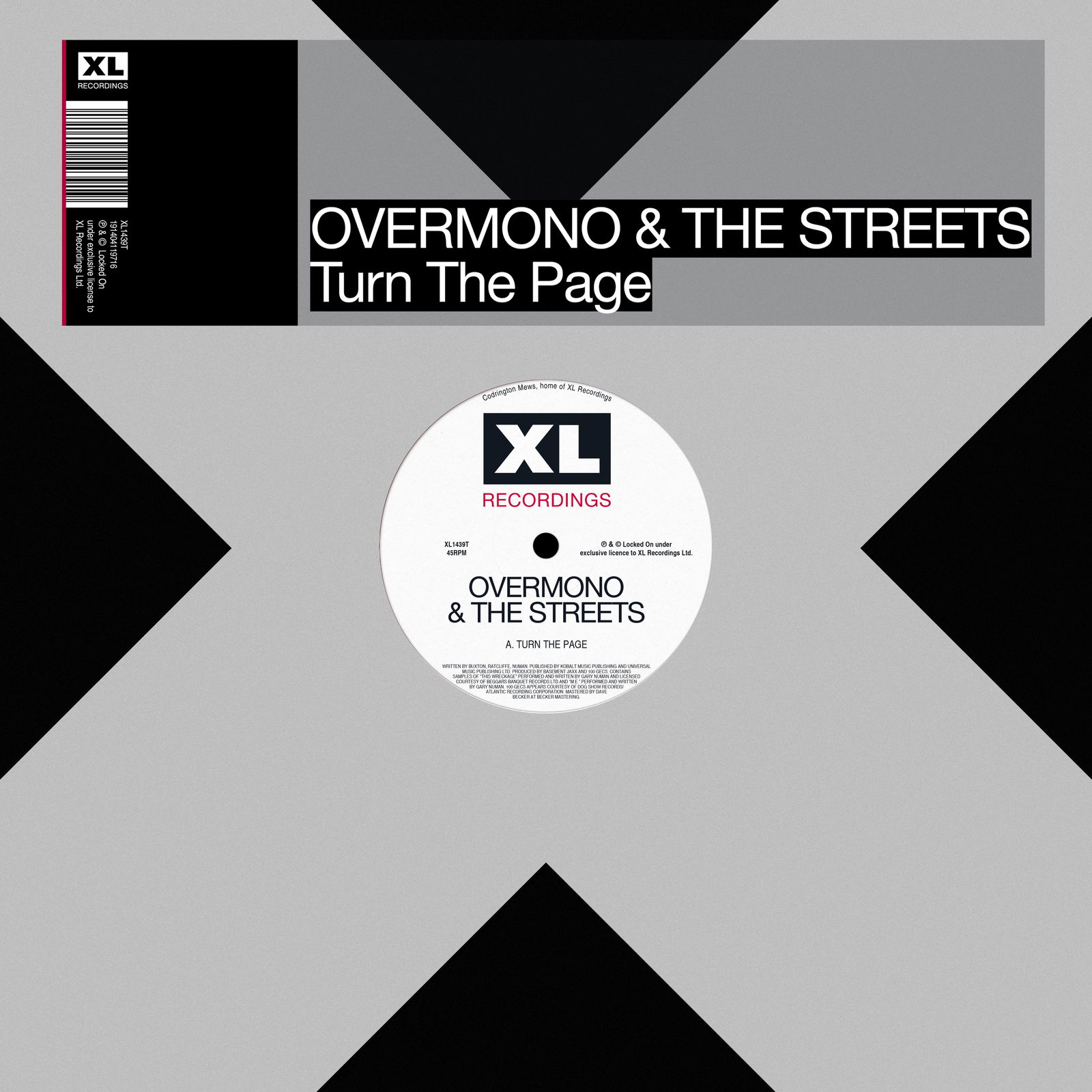CD Shop - OVERMONO,THE STREETS TURN THE PAGE