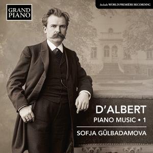CD Shop - SOFJA GULBADAMOVA EUGEN D ALBERT: PIANO MUSIC, VOL. 1