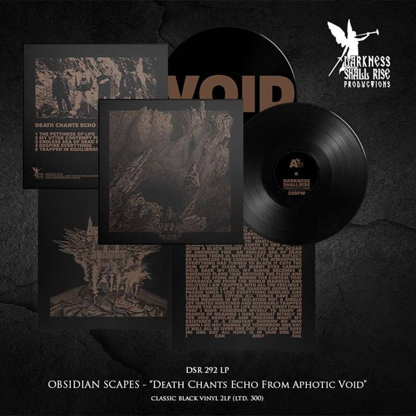CD Shop - OBSIDIAN SCAPES DEATH CHANTS ECHO FROM APHOTIC VOID