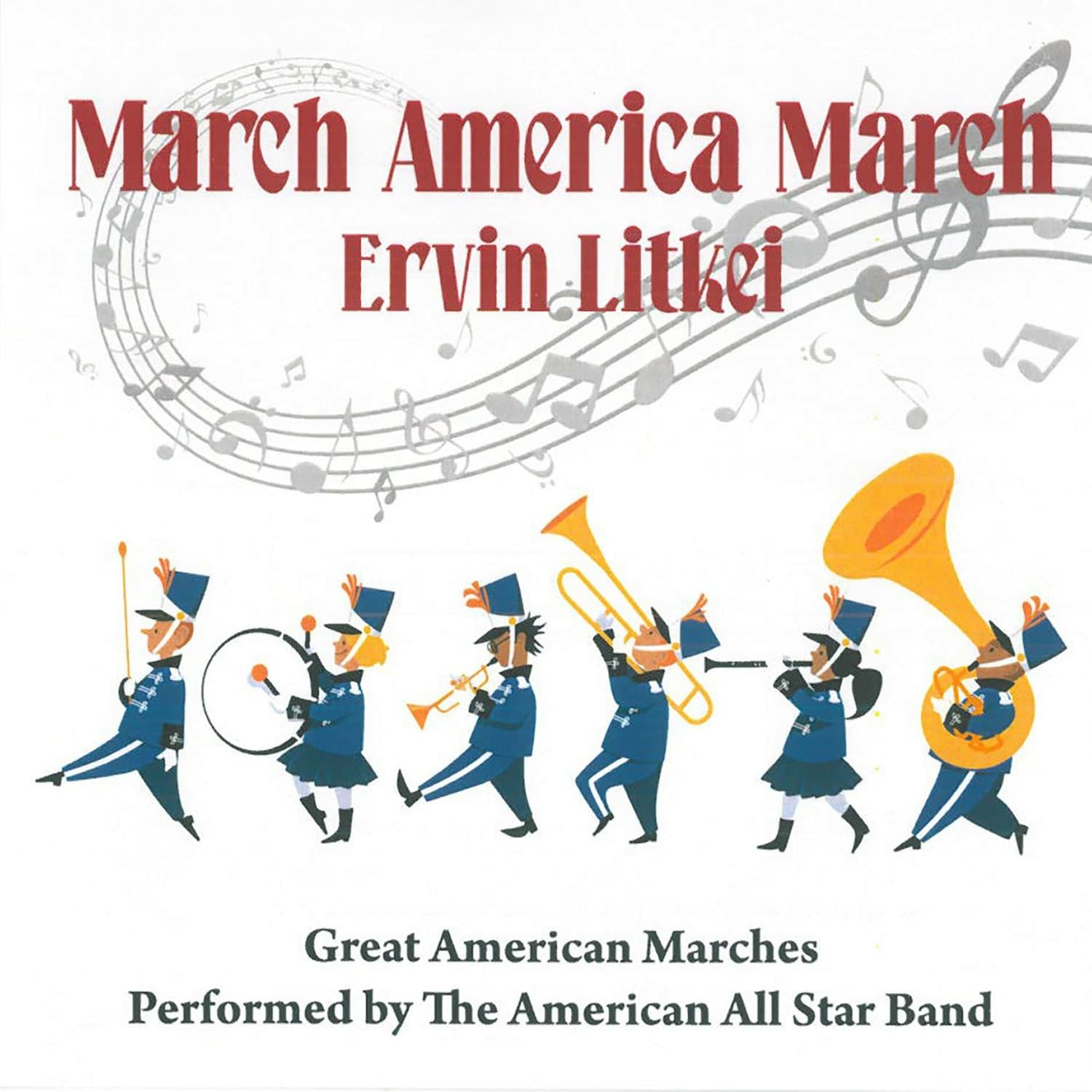 CD Shop - ERVIN LITKEI MARCH AMERICA MARCH