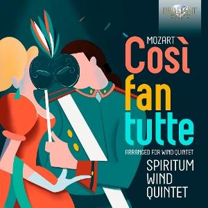 CD Shop - SPIRITUM WIND QUINTET MOZART: COSI FAN TUTTE...