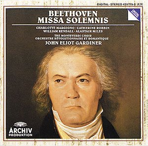 CD Shop - JOHN ELIOT GARDINER,MONTEVERDI CHOIR BEETHOVEN: MISSA SOLEMNIS