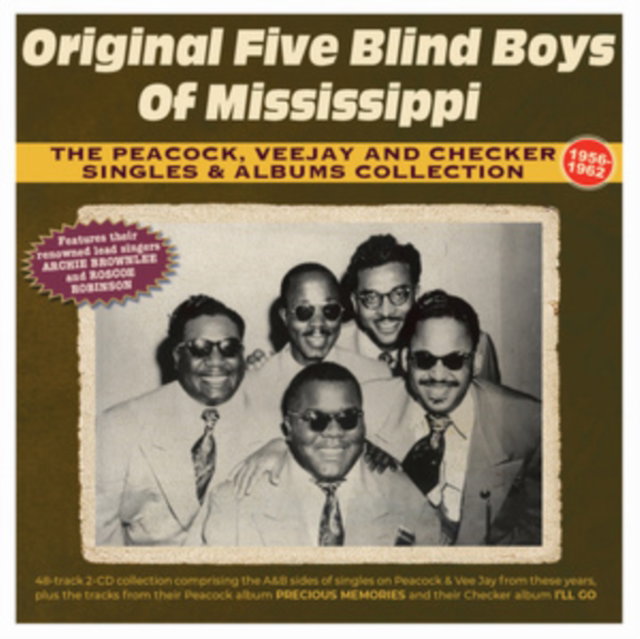 CD Shop - ORIGINAL FIVE BLIND BOYS OF MISSISSIPPI PEACOCK, VEE JAY AND C...