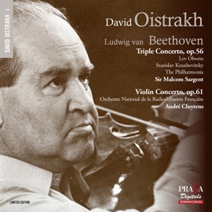CD Shop - DAVID OISTRACH,LUDWIG VAN BEETHOVEN TRIPLE CONCERTO/VIOLIN...
