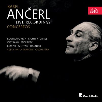 CD Shop - CZECH PHILHARMONIC ORCHESTRA KAREL ANCERL: LIVE REC...