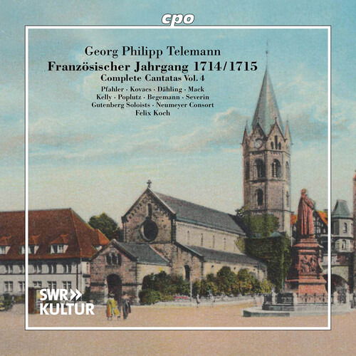 CD Shop - FELIX KOCH,GUTENBERG SOLOISTS,NEUMEYER CONSORT TELEMANN: COMPLETE CAN...