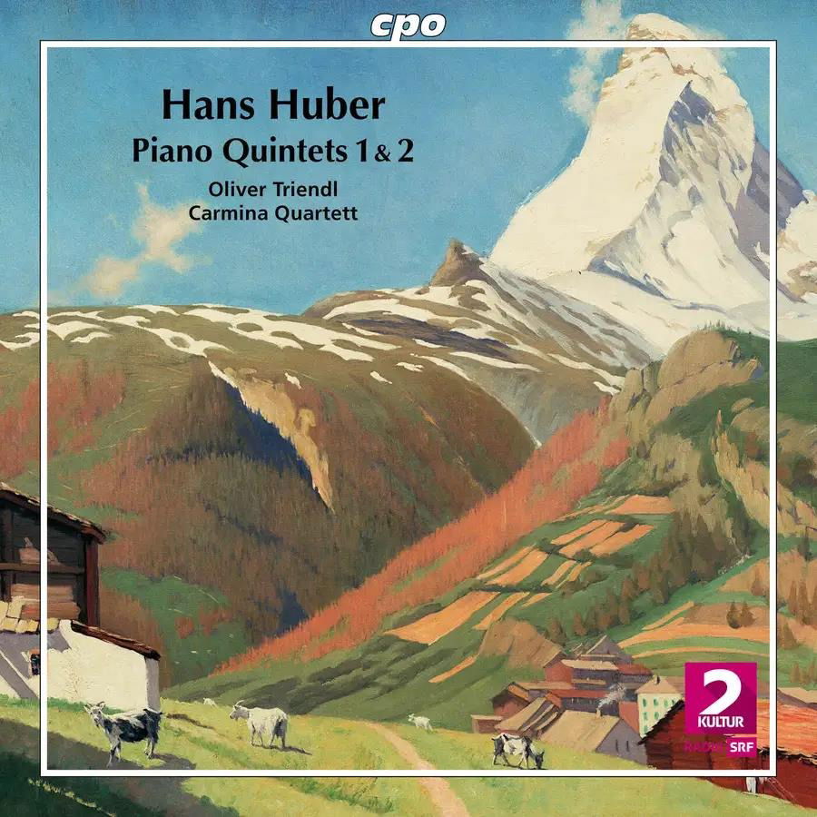 CD Shop - OLIVER TRIENDL,CARMINA QUARTETT HANS HUBER: PIANO QUIN...