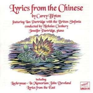 CD Shop - CAREY BLYTON LYRICS FROM THE CHINESE