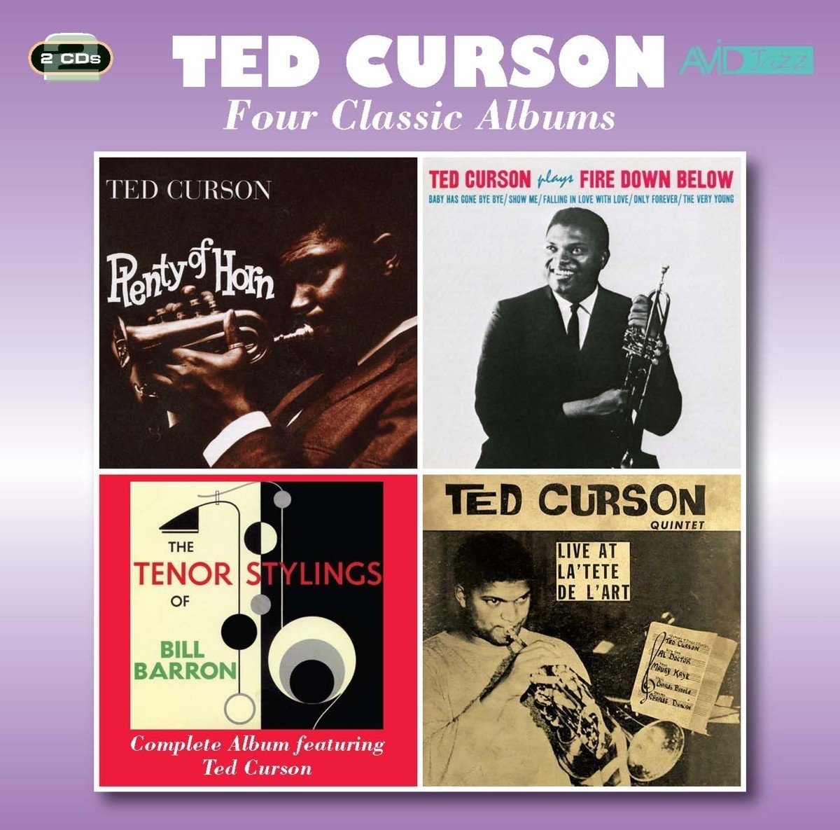 CD Shop - TED CURSON FOUR CLASSIC ALBUMS
