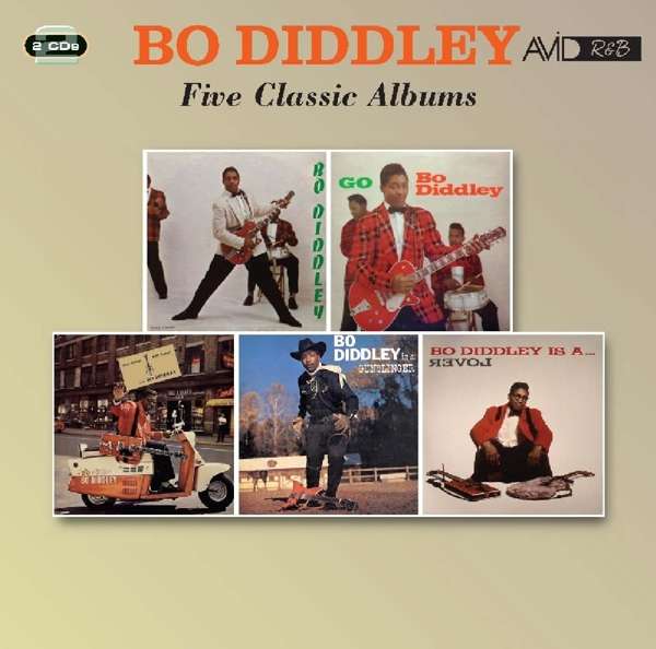 CD Shop - BO DIDDLEY FIVE CLASSIC ALBUMS