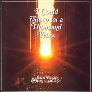 CD Shop - ADAM FRANKLIN I COULD SLEEP FOR A TH...