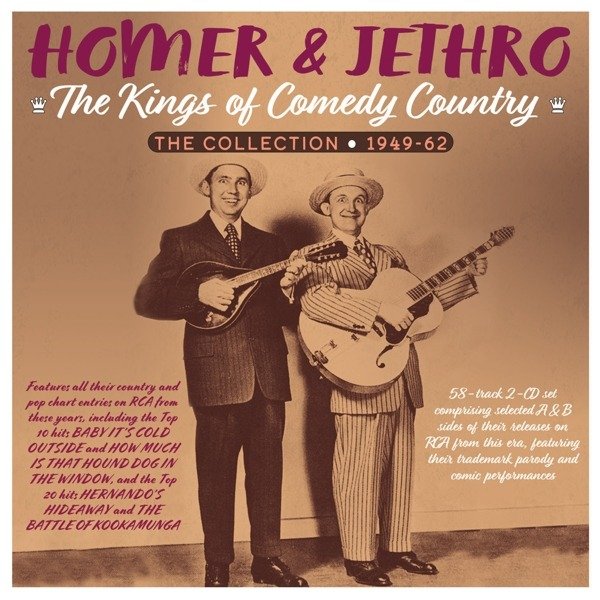 CD Shop - HOMER & JETHRO KINGS OF COMEDY COUNTRY..