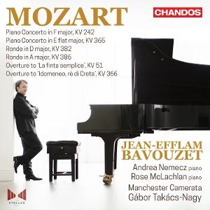 CD Shop - JEAN-EFFLAM BAVOUZET,MANCHESTER CAMERATA,GáBOR TAKáCS-NAGY MOZART PIANO CONCERTOS...