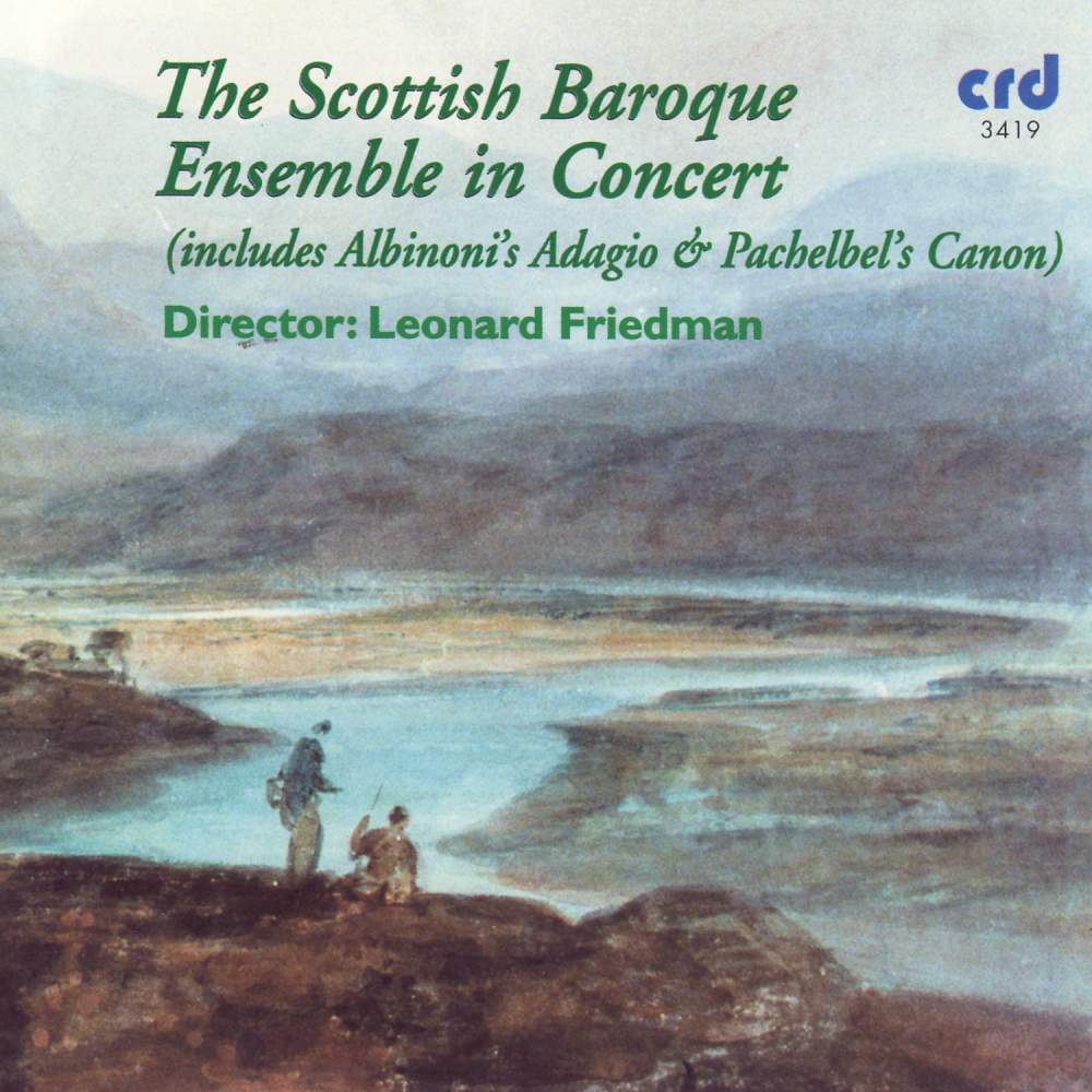 CD Shop - ALBINONI,SCOTTISH BAROQUE ENSEMBLE,FRIEDMAN ADAGIO FOR STRINGS & ORGAN IN G MINOR