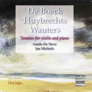 CD Shop - BOECK SONATAS FOR VIOLIN & PIAN