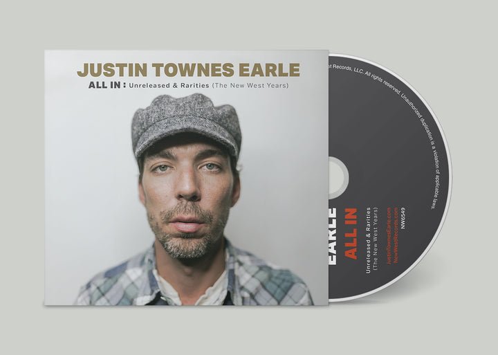 CD Shop - JUSTIN TOWNES EARLE ALL IN: UNRELEASED &AM...