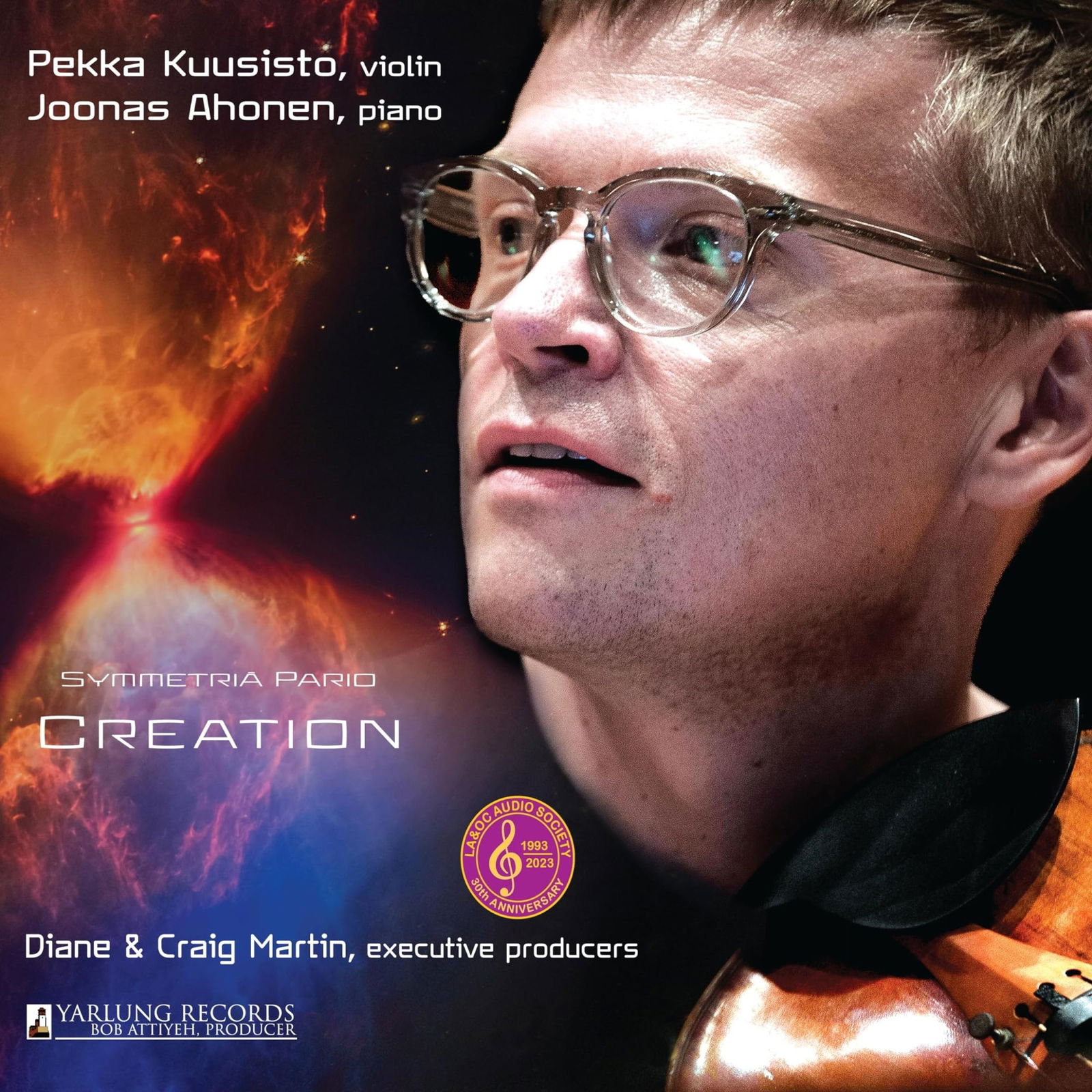 CD Shop - PEKKA KUUSISTO,JOONAS AHONEN SYMMETRIA PARIO: CREATION