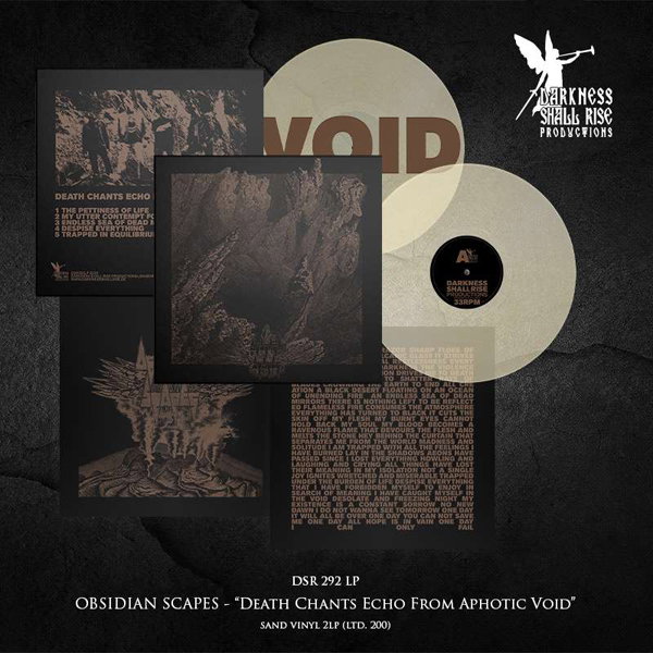 CD Shop - OBSIDIAN SCAPES DEATH CHANTS ECHO FROM APHOTIC VOID
