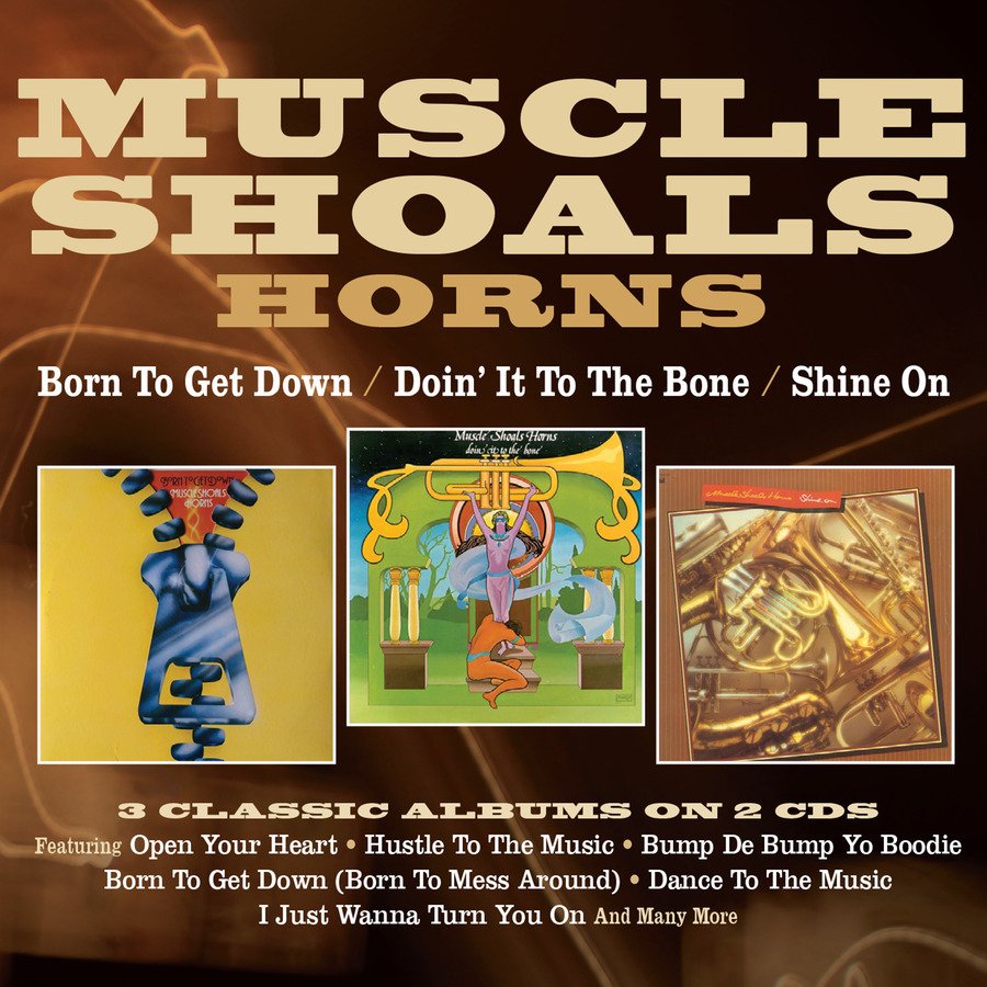 CD Shop - MUSCLE SHOALS HORNS BORN TO GET DOWN, DOIN...