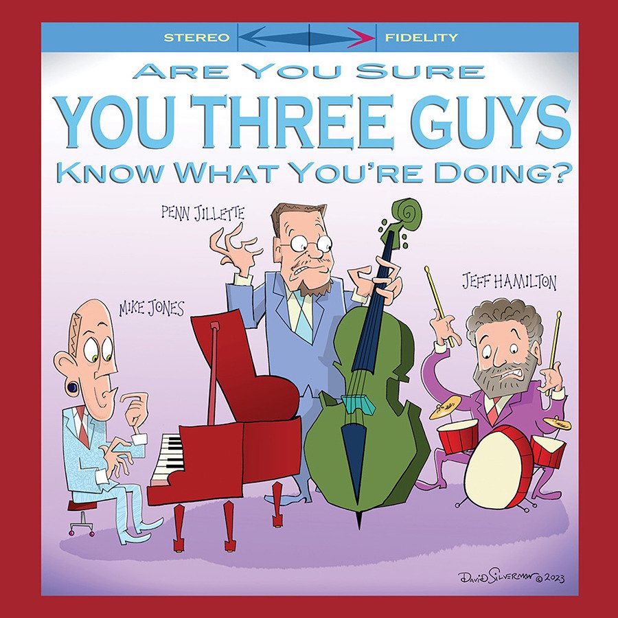 CD Shop - JEFF HAMILTON,MIKE JONES,PENN JILLETE ARE YOU SURE YOU THREE...