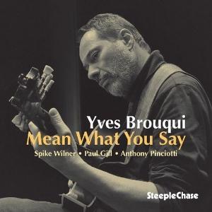 CD Shop - YVES BROUQUI MEAN WHAT YOU SAY