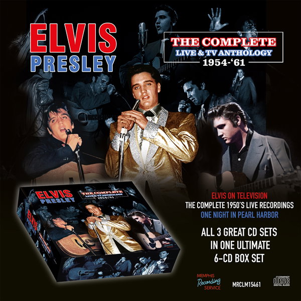 CD Shop - ELVIS PRESLEY COMPLETE LIVE & TV...