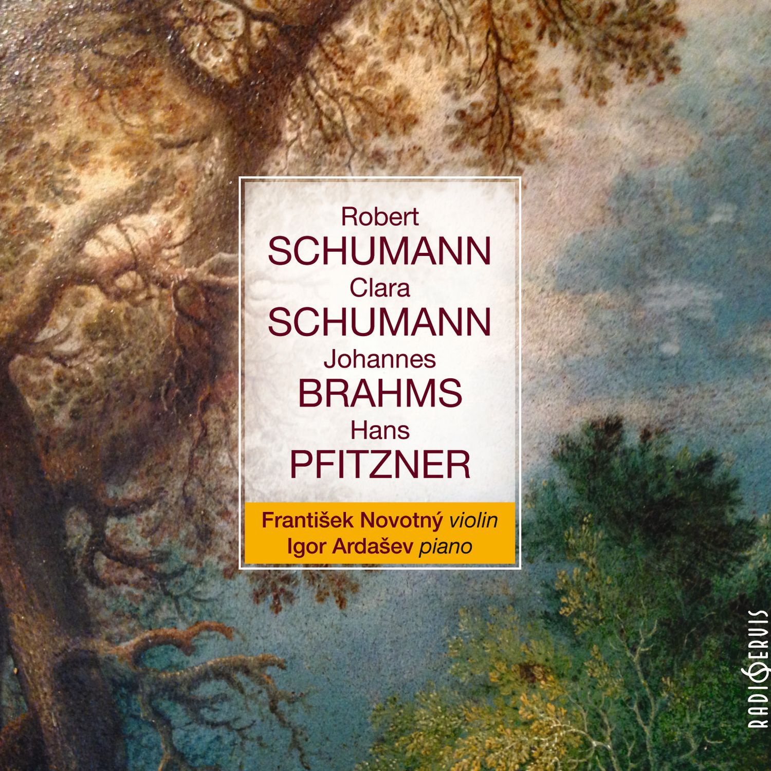 CD Shop - NOVOTNY FRANTISEK, IGOR ARDASEV SCHUMANN, BRAHMS, PFITZNER