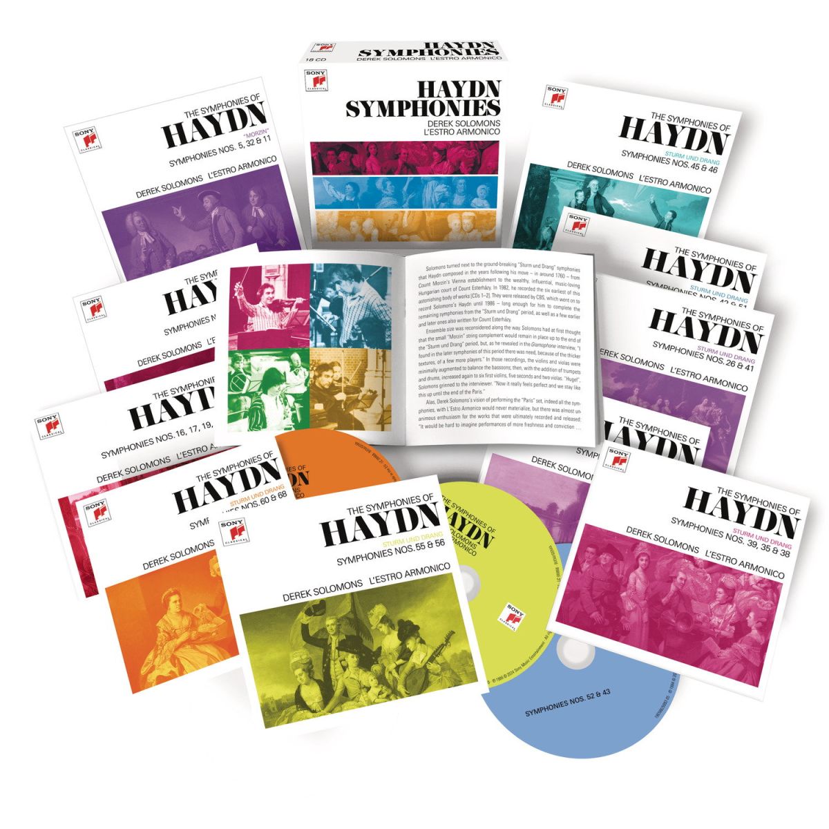 CD Shop - DEREK SOLOMONS HAYDN SYMPHONIES